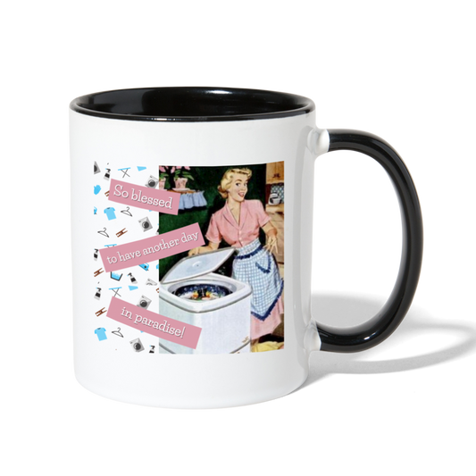 Welcome to Paradise! Mug - white/black