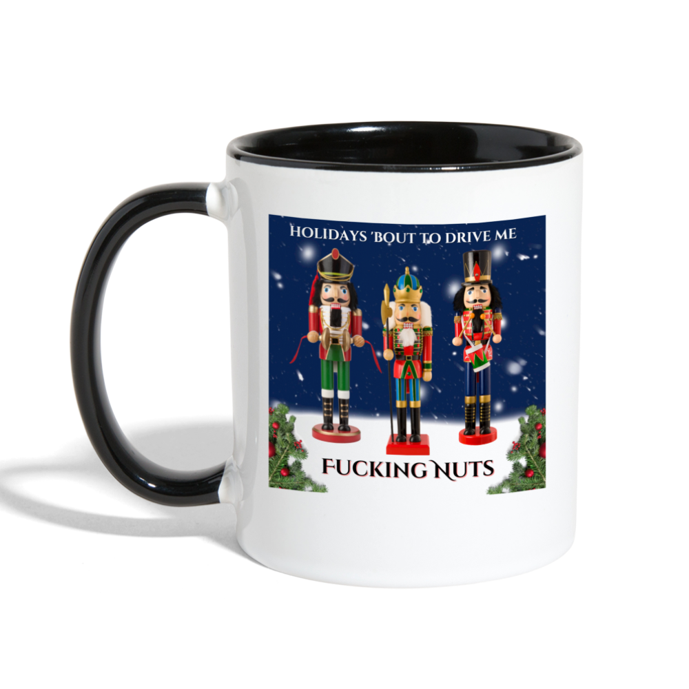 Nutcracker Mug - white/black