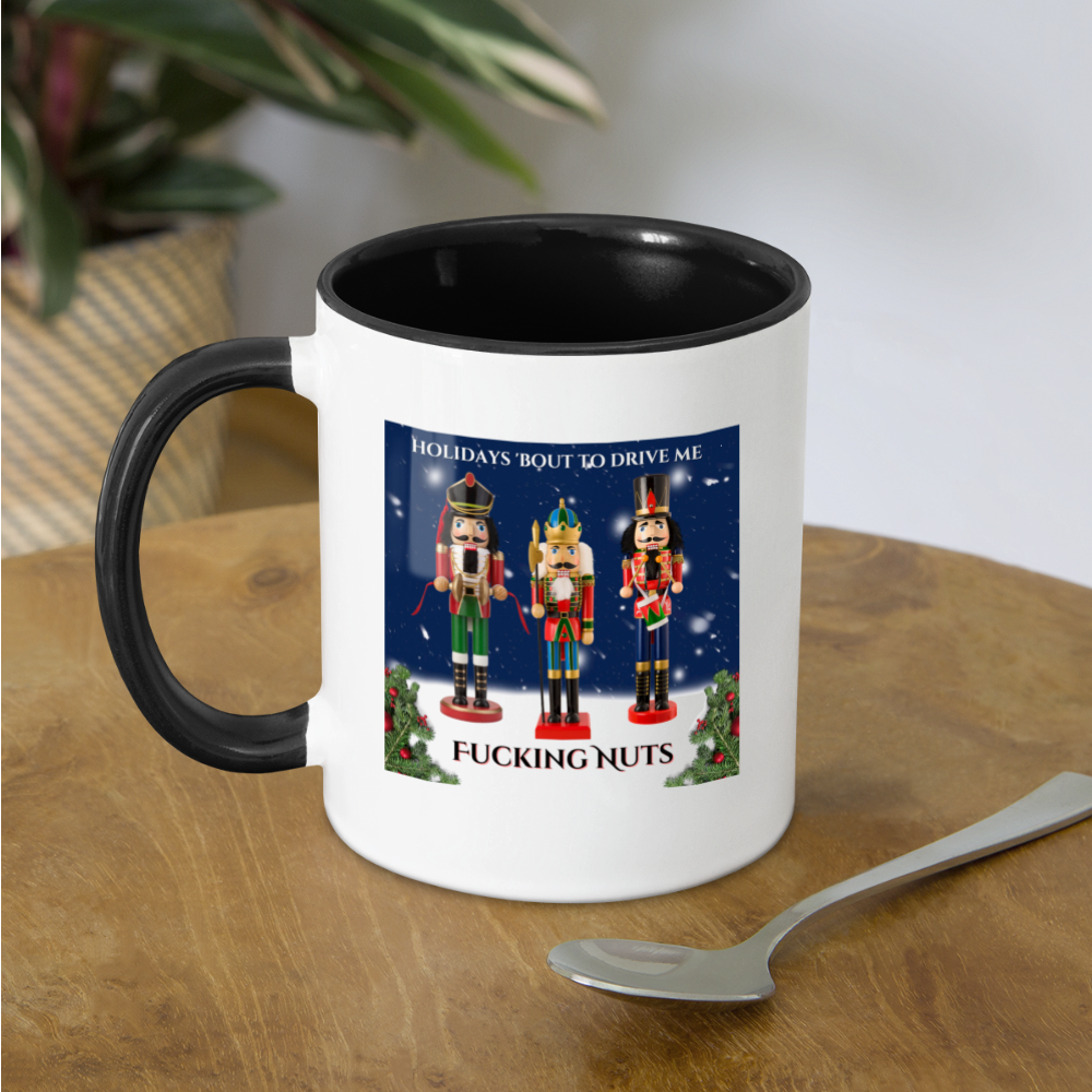 Nutcracker Mug - white/black