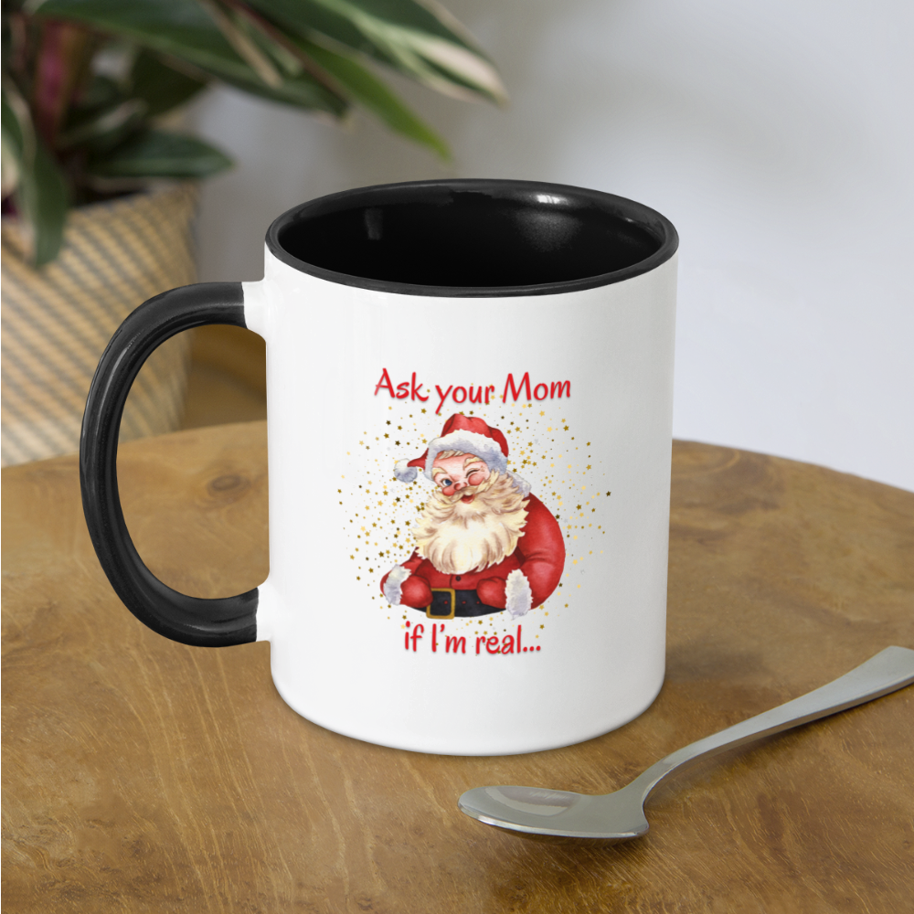 Ask Your Mom Mug - white/black