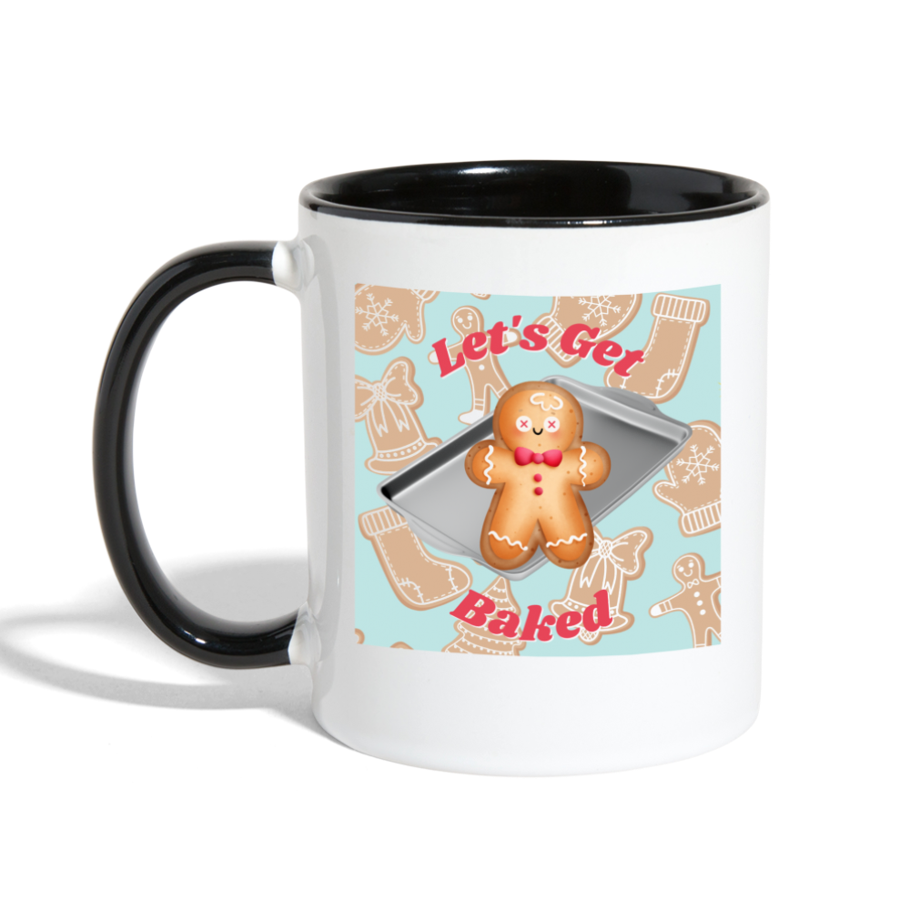 Let's Get Baked Mug - white/black