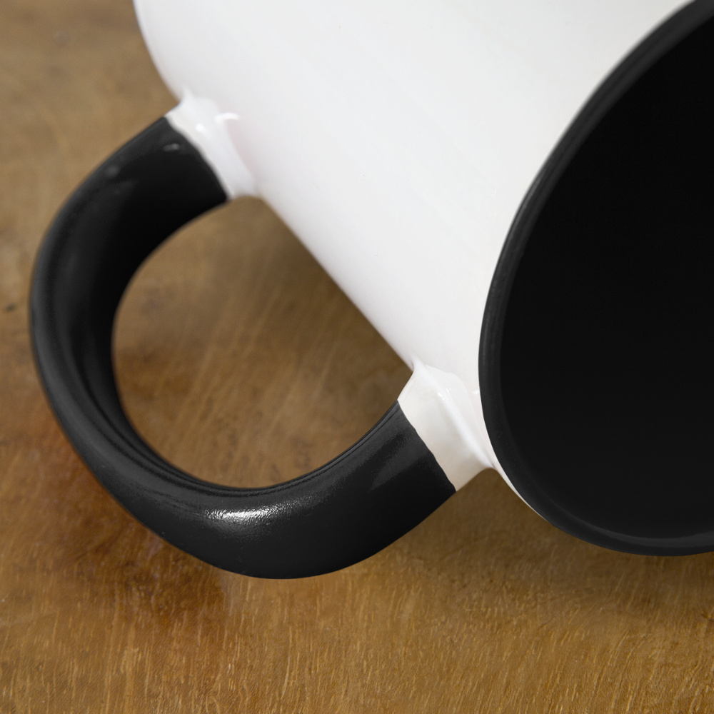 Well Hung Mug - white/black